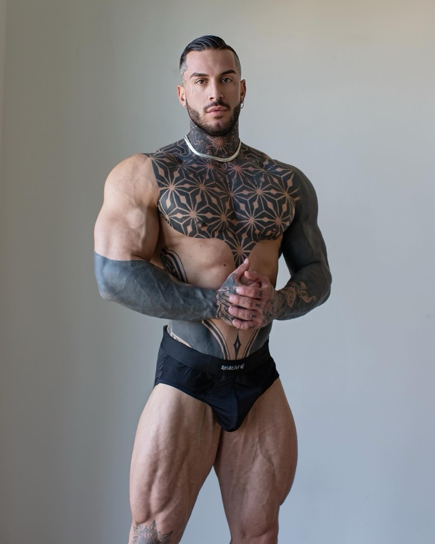 Men's Workout Mesh Briefs 2 Pack - Black & Navy - Jed North Canada